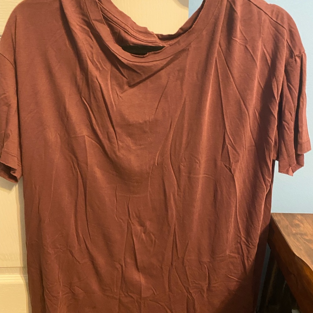 Aerie distressed oversized Tee-shirt